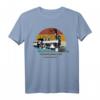 Vintage Dampflokomotive Eisenbahn T-Shirt für Lokführer, Eisenbahnfans & Modellbahn-Enthusiasten  Perfektes Geschenk zu Weihnachten & Geburtstag