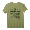 Nur über meine Weiche! Witziges Eisenbahner Modellbahn T-Shirt für Lokführer, Schaffner & Zugsammler  Perfekt für Eisenbahnausstellungen & Hobbyfans