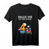 Kinder 4. Geburtstag T-Shirt mit Lokomotive - Süßes Zug-Design für kleine Lokführer, perfekt zum Geburtstag, Spielen und Schlafen