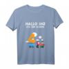 Kinder 4. Geburtstag T-Shirt mit Lokomotive - Süßes Zug-Design für kleine Lokführer, perfekt zum Geburtstag, Spielen und Schlafen