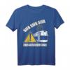 Triebfahrzeugführer Lokführer SIFA Zwangsbremsung T-Shirt  Humorvolles Design für Eisenbahner, Dampflok Fans & Modellbahnliebhaber