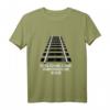 Lustiges Eisenbahn T-Shirt mit Spruch - Das perfekte Geschenk für Eisenbahner, Lokführer & Modelleisenbahn Liebhaber zu Weihnachten, Geburtstag & Vatertag