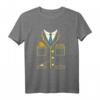 Zug Schaffner Lokführer Zugführer Eisenbahn T-Shirt  Perfektes Kostüm für Fasching, Karneval & Eisenbahnfans, Geschenkidee für Jungs, Männer, Papa, Opa & Rentner
