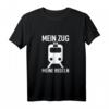 Eisenbahn Spruch Lokführer T-Shirt - Mein Zug Meine Regeln, Lustiges Eisenbahner Geschenk für Weihnachten, Geburtstag & Vatertag