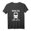 Eisenbahn Spruch Lokführer T-Shirt - Mein Zug Meine Regeln, Lustiges Eisenbahner Geschenk für Weihnachten, Geburtstag & Vatertag