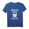 Eisenbahn Spruch Lokführer T-Shirt - Mein Zug Meine Regeln, Lustiges Eisenbahner Geschenk für Weihnachten, Geburtstag & Vatertag