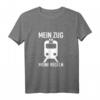 Eisenbahn Spruch Lokführer T-Shirt - Mein Zug Meine Regeln, Lustiges Eisenbahner Geschenk für Weihnachten, Geburtstag & Vatertag