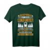 Leg Dich Niemals Mit Einem Lokführer An Lokomotive Zug T-Shirt - Lustiges Geschenk für Lokführer, Zugfahrer & Bahnmitarbeiter