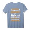 Leg Dich Niemals Mit Einem Lokführer An Lokomotive Zug T-Shirt - Lustiges Geschenk für Lokführer, Zugfahrer & Bahnmitarbeiter