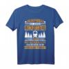 Leg Dich Niemals Mit Einem Lokführer An Lokomotive Zug T-Shirt - Lustiges Geschenk für Lokführer, Zugfahrer & Bahnmitarbeiter