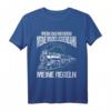 Eisenbahn Lokführer T-Shirt  Für Eisenbahnfans, Modelleisenbahn Liebhaber, Papa & Opa, mit Spruch 'Mein Dachboden, meine Modelleisenbahn'