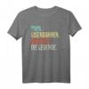Herren Eisenbahner Papa Legende Vintage Lokführer T-Shirt  Lustiges Geschenk für Väter, Großväter & werdende Eltern