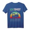 Loktimist Lokführer Geschenk T-Shirt  Für Bahn- und Zugliebhaber, Modellbauer & Berufskraftfahrer, Perfekt zum Geburtstag