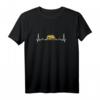 Eisenbahn Lok Lokomotive Herzschlag T-Shirt  Perfektes Geschenk für Lokführer, Eisenbahn-Fans & Zugliebhaber
