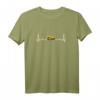 Eisenbahn Lok Lokomotive Herzschlag T-Shirt  Perfektes Geschenk für Lokführer, Eisenbahn-Fans & Zugliebhaber
