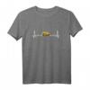 Eisenbahn Lok Lokomotive Herzschlag T-Shirt  Perfektes Geschenk für Lokführer, Eisenbahn-Fans & Zugliebhaber