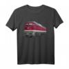 Ludmilla Diesel-Lok BR 132 BR 232 Modellbahn T-Shirt - Retro Eisenbahn Fanshirt für Liebhaber ostdeutscher Lokomotiven