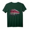 Ludmilla Diesel-Lok BR 132 BR 232 Modellbahn T-Shirt - Retro Eisenbahn Fanshirt für Liebhaber ostdeutscher Lokomotiven