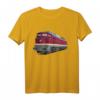 Ludmilla Diesel-Lok BR 132 BR 232 Modellbahn T-Shirt - Retro Eisenbahn Fanshirt für Liebhaber ostdeutscher Lokomotiven