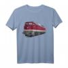 Ludmilla Diesel-Lok BR 132 BR 232 Modellbahn T-Shirt - Retro Eisenbahn Fanshirt für Liebhaber ostdeutscher Lokomotiven
