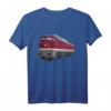 Ludmilla Diesel-Lok BR 132 BR 232 Modellbahn T-Shirt - Retro Eisenbahn Fanshirt für Liebhaber ostdeutscher Lokomotiven