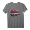 Ludmilla Diesel-Lok BR 132 BR 232 Modellbahn T-Shirt - Retro Eisenbahn Fanshirt für Liebhaber ostdeutscher Lokomotiven