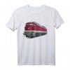 Ludmilla Diesel-Lok BR 132 BR 232 Modellbahn T-Shirt - Retro Eisenbahn Fanshirt für Liebhaber ostdeutscher Lokomotiven