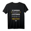 Lokführer Lustiges Spruch T-Shirt  Originelles Geschenk zum Geburtstag, Weihnachten & Vatertag für Bahnfahrer und Berufslokführer