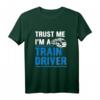 Eisenbahner Zugführer Lokführer T-Shirt  Perfektes Geschenk für Eisenbahnfans zu Weihnachten, Geburtstag, Vatertag & Muttertag