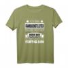 Fahrdienstleiter Shirt - Ich Höre Auf Wenn Ich Fertig Bin | Lustiges Lokführer & Zugfahrer T-Shirt Geschenk für Bahnprofis, Jubiläum & Renten