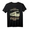 Lokführer Geschenk mit Zug - Triebfahrzeugführer T-Shirt für Eisenbahner & Zugfans zum Geburtstag, Weihnachten & Jubiläum