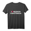 Ich liebe meinen Lokführer T-Shirt - Perfektes Geschenk für Lokführerinnen und Lokführer, Zug-Enthusiasten & Eisenbahnfans