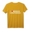 Ich liebe meinen Lokführer T-Shirt - Perfektes Geschenk für Lokführerinnen und Lokführer, Zug-Enthusiasten & Eisenbahnfans