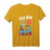 Kinder Geburtstags Shirt mit Eisenbahn  Zug Dampflok und Lokführer für 6 Jahre alte Jungen & Mädchen zum Geburtstag