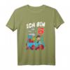 Kinder Geburtstags Shirt mit Eisenbahn  Zug Dampflok und Lokführer für 6 Jahre alte Jungen & Mädchen zum Geburtstag