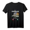 Lokführer T-Shirt mit Spruch - 'Die Eisenbahn ruft und ich muss los' - Perfekt für Lokomotivführer & Triebfahrzeugführer