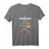 Lokführer T-Shirt mit Spruch - 'Die Eisenbahn ruft und ich muss los' - Perfekt für Lokomotivführer & Triebfahrzeugführer