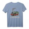 Lokführer Dampflok T-Shirt - Eisenbahn Geschenkidee für Züge- und Dampflok-Fans, Hobby Lokführer & Modelleisenbahn Liebhaber