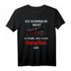 Ich schnarche nicht T-Shirt mit Dampflok & Lokführer Motiv - Lustiges Sweatshirt als Geschenk für Schnarcher & Eisenbahn-Fans