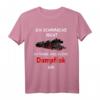 Ich schnarche nicht T-Shirt mit Dampflok & Lokführer Motiv - Lustiges Sweatshirt als Geschenk für Schnarcher & Eisenbahn-Fans