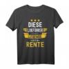Lokführer Rentner T-Shirt  Diese Legende Geht In Rente, Perfektes Geschenk für Eisenbahner & Zugführer