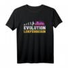Evolution Lokführer Eisenbahn Lok T-Shirt  Perfektes Geschenk für Lokomotivführer und Zugliebhaber