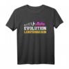 Evolution Lokführer Eisenbahn Lok T-Shirt  Perfektes Geschenk für Lokomotivführer und Zugliebhaber