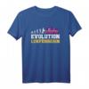 Evolution Lokführer Eisenbahn Lok T-Shirt  Perfektes Geschenk für Lokomotivführer und Zugliebhaber