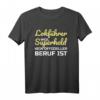 Lustiges Lokführer T-Shirt mit Spruch  Witzige Geschenkidee für Eisenbahner, Geburtstag & Weihnachten für Männer