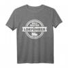 Herren Weltbester Lokführer T-Shirt  Perfektes Geschenk für Zugführer und Bahnprofis