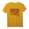 Nur über meine Weiche! Witziges Eisenbahn & Modellbahn T-Shirt für Schaffner, Eisenbahner & Hobby-Zugsammler