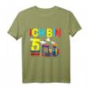 Kinder 5. Geburtstag Eisenbahn Zug T-Shirt - Lustiges Lokomotivführer Design für Jungen, perfekte Geschenkidee zum Geburtstag