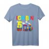 Kinder 5. Geburtstag Eisenbahn Zug T-Shirt - Lustiges Lokomotivführer Design für Jungen, perfekte Geschenkidee zum Geburtstag