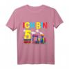 Kinder 5. Geburtstag Eisenbahn Zug T-Shirt - Lustiges Lokomotivführer Design für Jungen, perfekte Geschenkidee zum Geburtstag